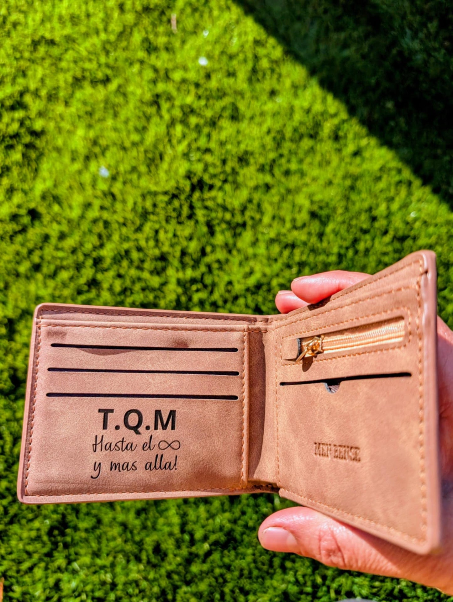 Custom laser wallet