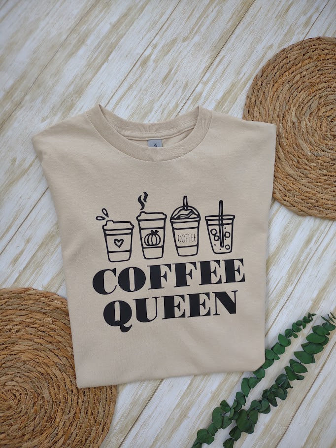 Coffee queen t shirt
