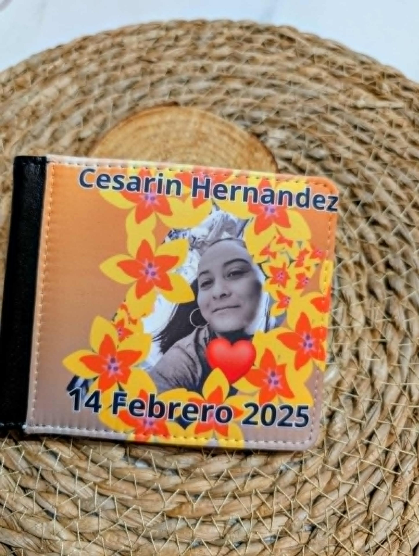 Custom photo wallet