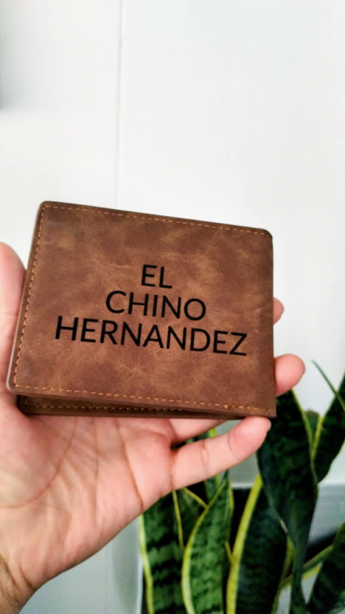 Custom laser wallet