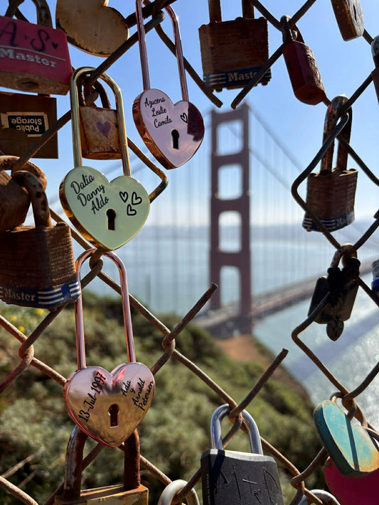 Custom heart lock