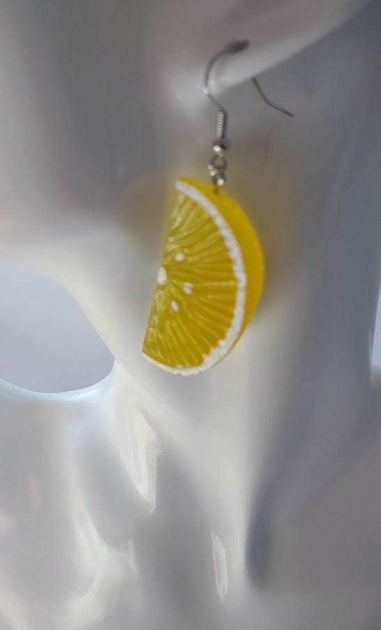 Lemon earrings