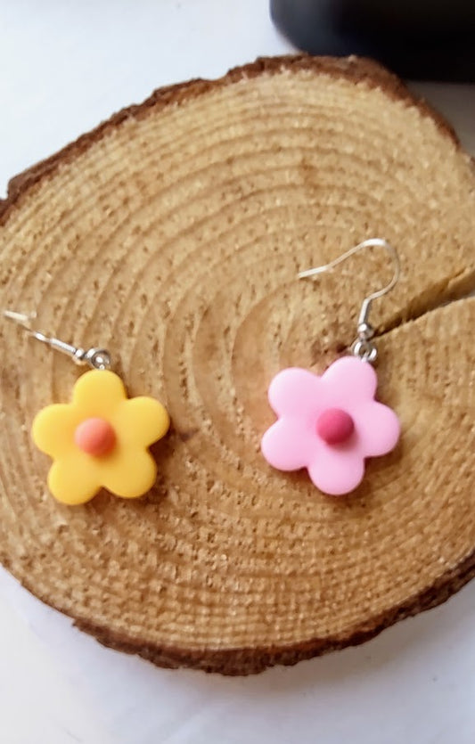 Flower earrings