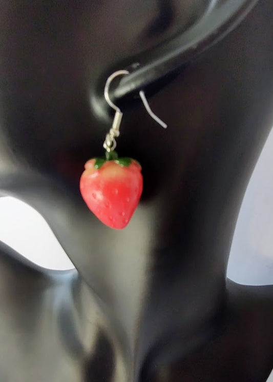 Strawberry earrings