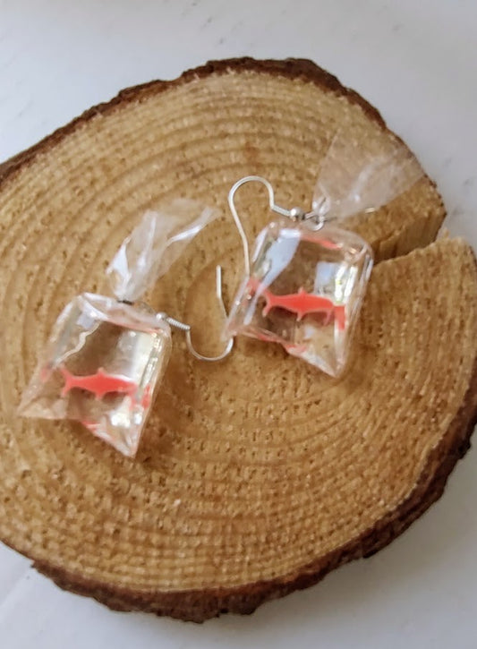 Fish earrings