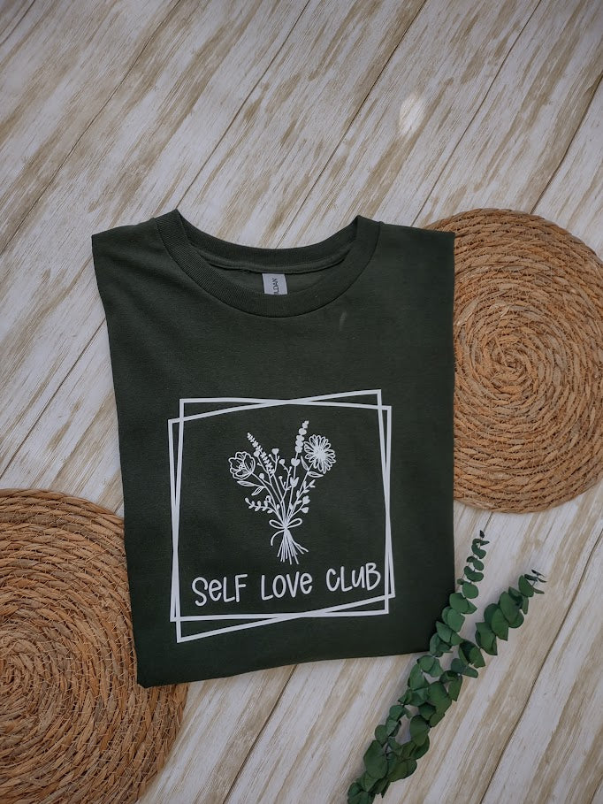 Self love club t shirt