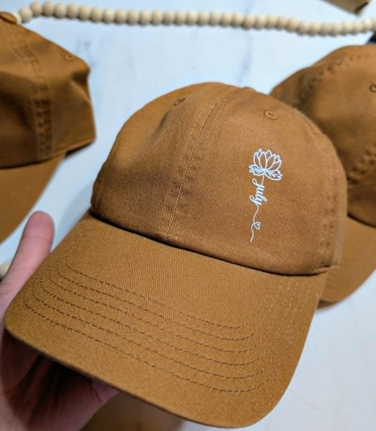 Flower month hat