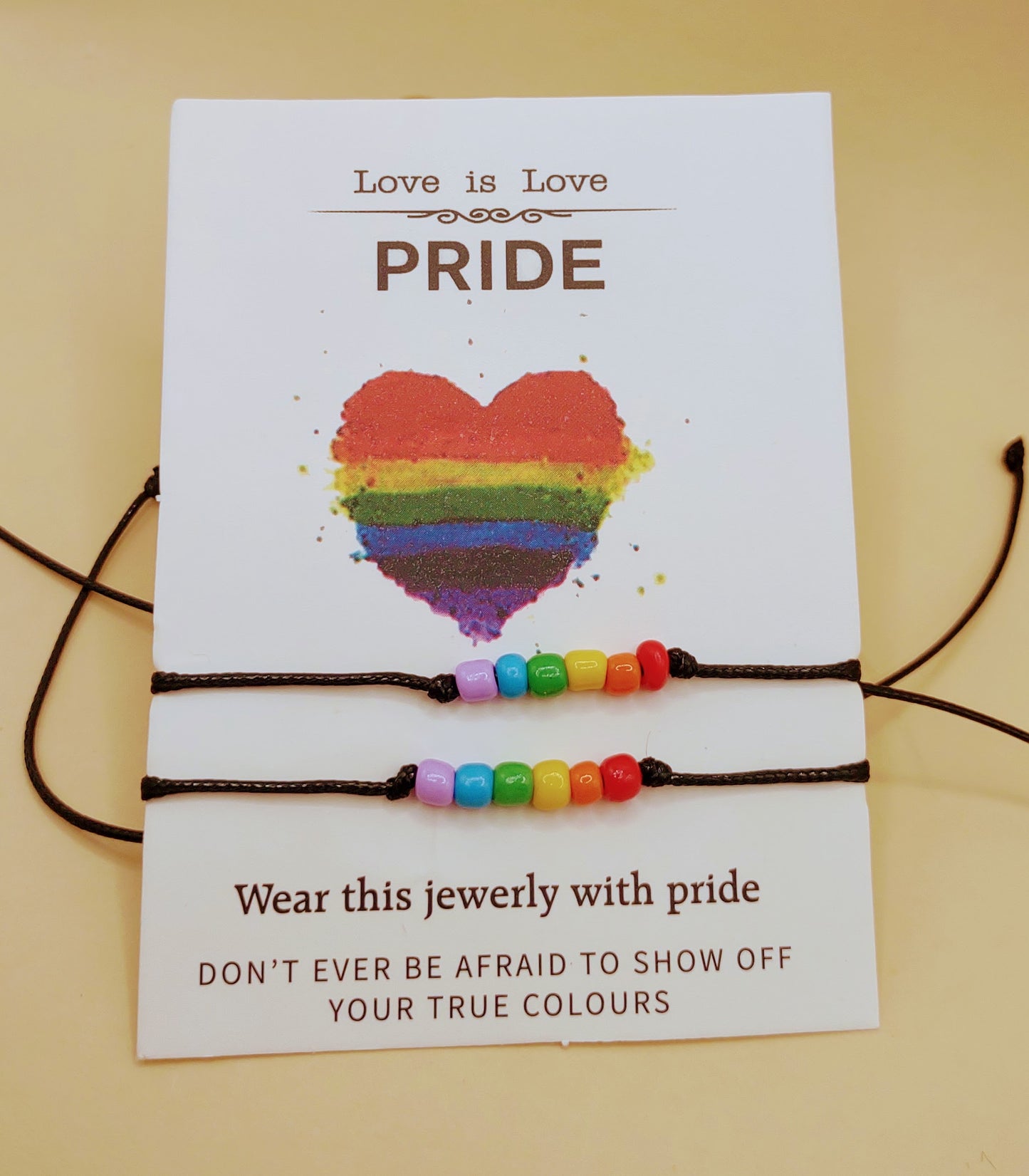 Pride bracelets